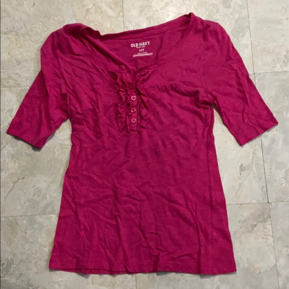 Pink shirt